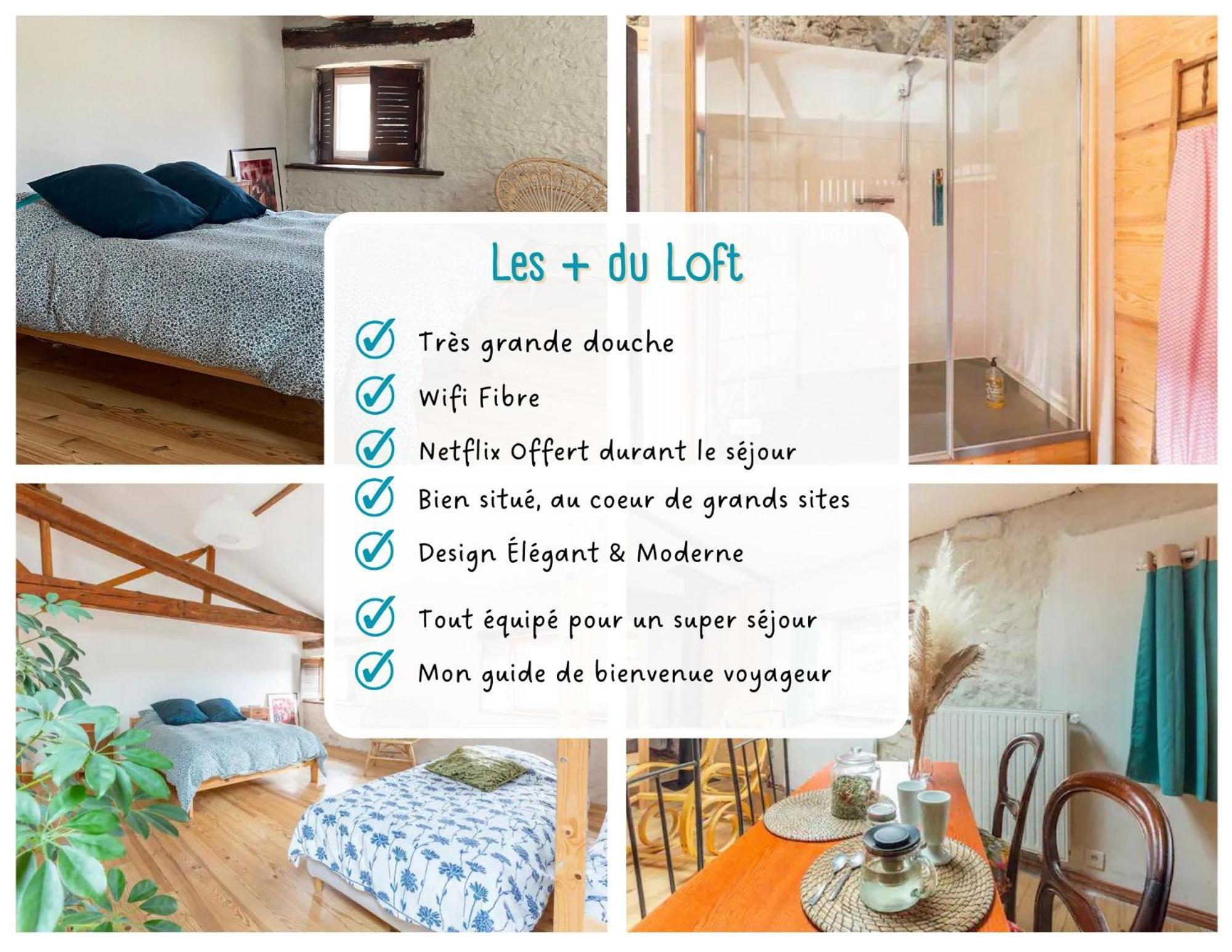 Chambre Triple Deluxe - Gite De La Louve Fougax-et-Barrineuf Exterior photo